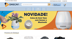 Desktop Screenshot of dascan.com.br