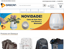 Tablet Screenshot of dascan.com.br